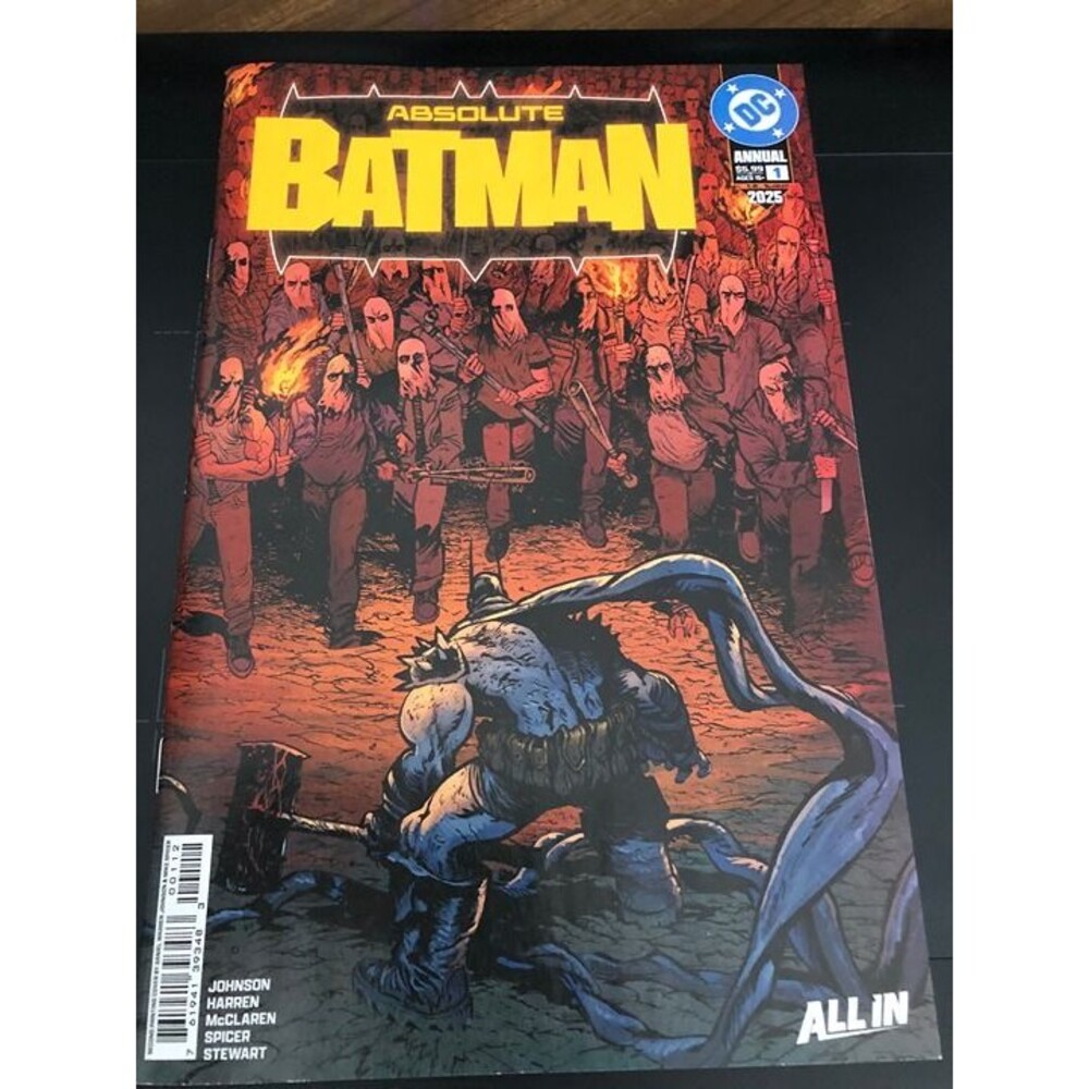 Absolute Batman 2025 Annual #1 Daniel Warren Johnson Variant Cover -2nd Print NM